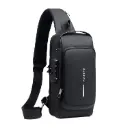 Anti-Theft Crossbody Sling Bag – Secure USB Charging Port