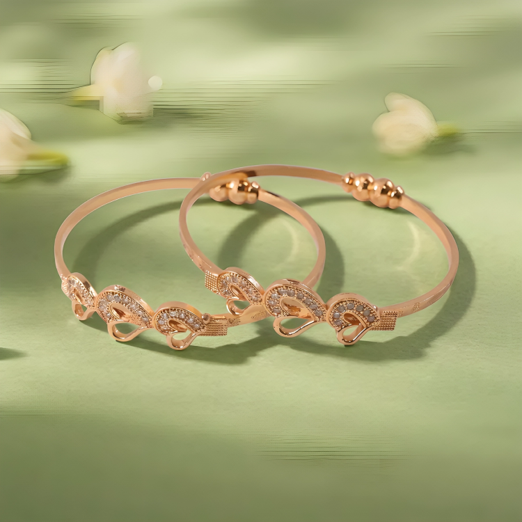 Silver Plated Kada Bracelet – Elegant and Durable for Daily Wear